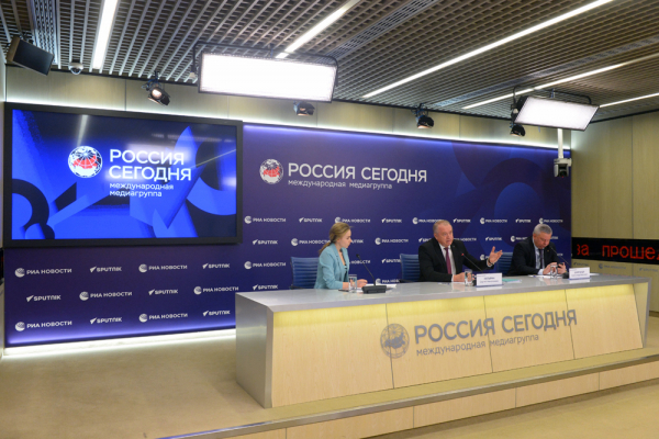 Президент ТПП РФ Сергей Катырин дал пресс-конференцию об основных итогах работы Палаты в этом году