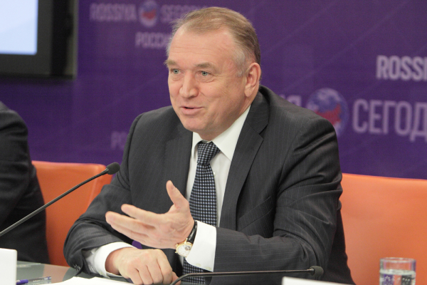 Итоговая пресс-конференция Президента Торгово-промышленной палаты РФ Сергея Катырина